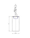 ***OFER/DES*** GLACIAR * FOCO LED MEDIANO 9W 3000K - IP44